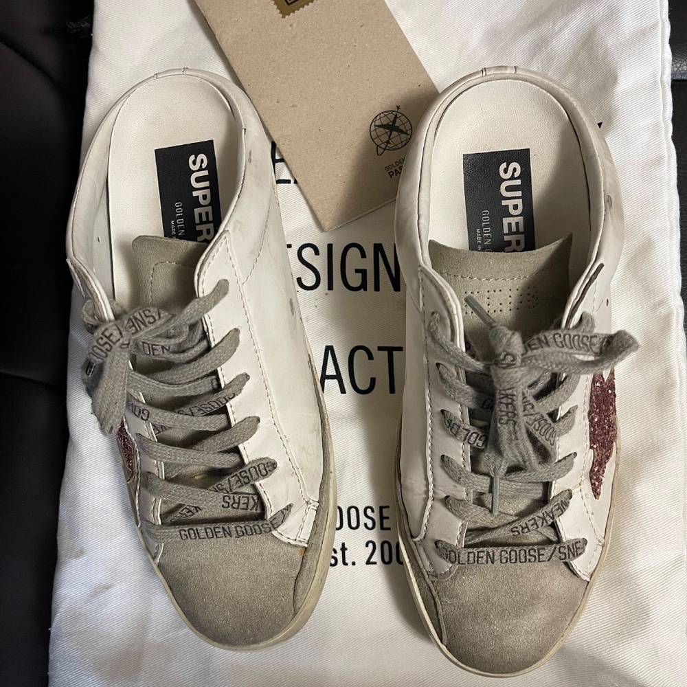 Golden glose slide Sneakers - Picture 4 of 5